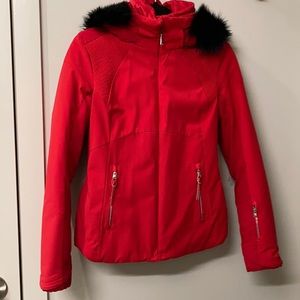 Spyder Real Fur Ski Jacket Size 4